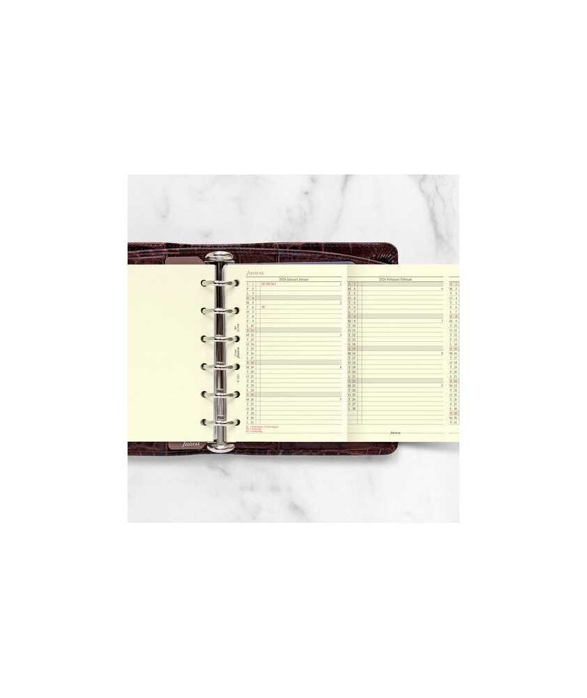 Køb Filofax Årsplan 2026 Pocket Kun 39,95 kr.