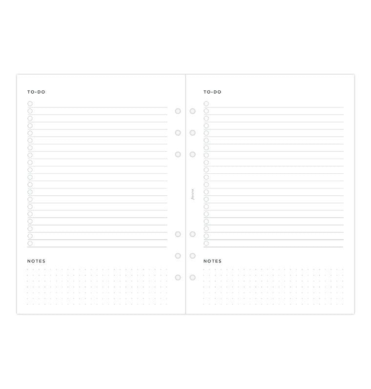 Køb ​Filofax A5 To-Do-liste hos Ofidan
