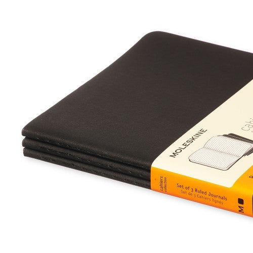 Køb ​Moleskine Cahier Journal Ruled Pocket Notesbog Black hos Ofidan