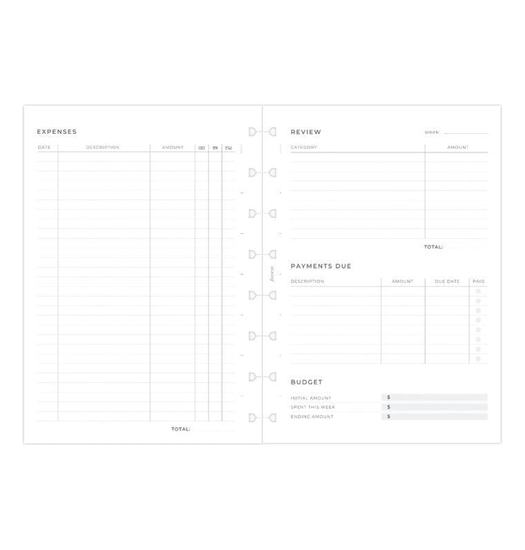 Køb ​Filofax Budgetplanlægger til Notebook hos Ofidan