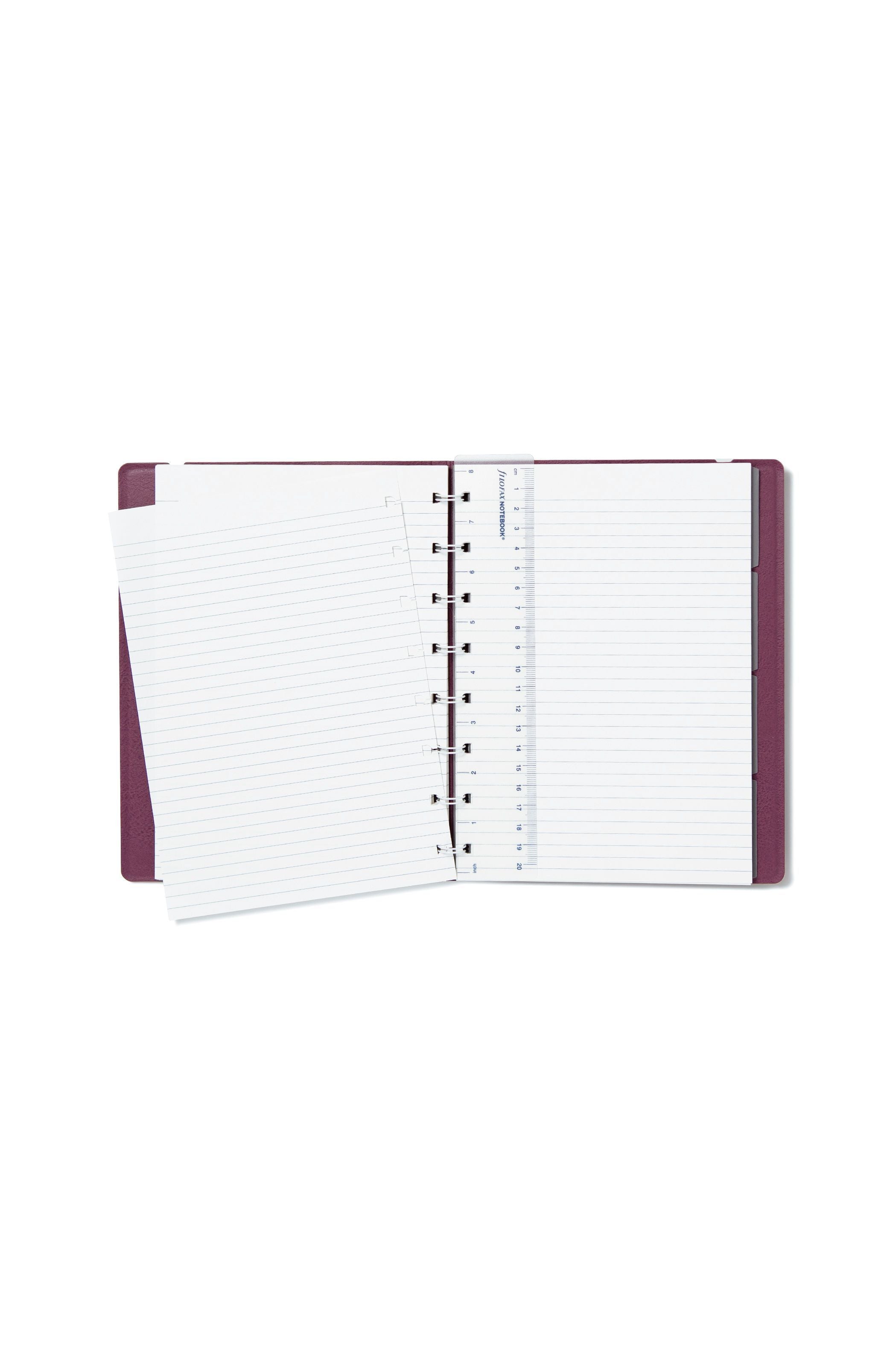 Køb ​Filofax Notebook Plum A5 hos Ofidan