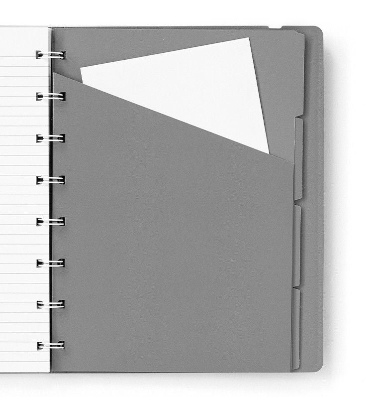Køb ​Filofax Notebook A5 Graphite hos Ofidan
