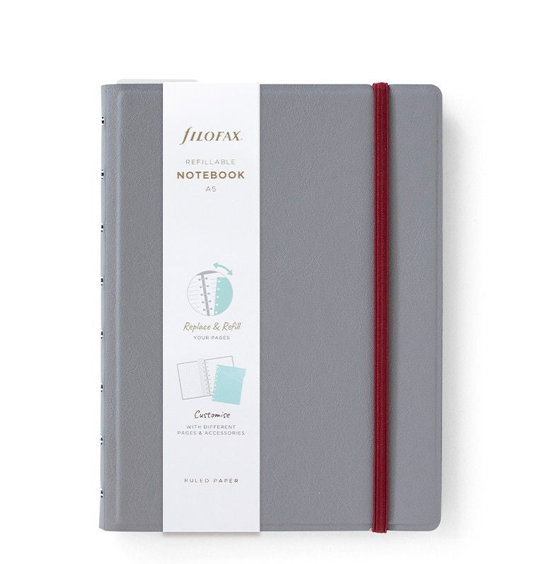 Køb ​Filofax Notebook A5 Graphite hos Ofidan