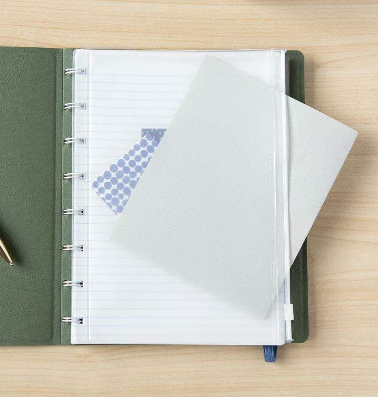 Køb ​Filofax Notebook Plastiklomme A5 hos Ofidan