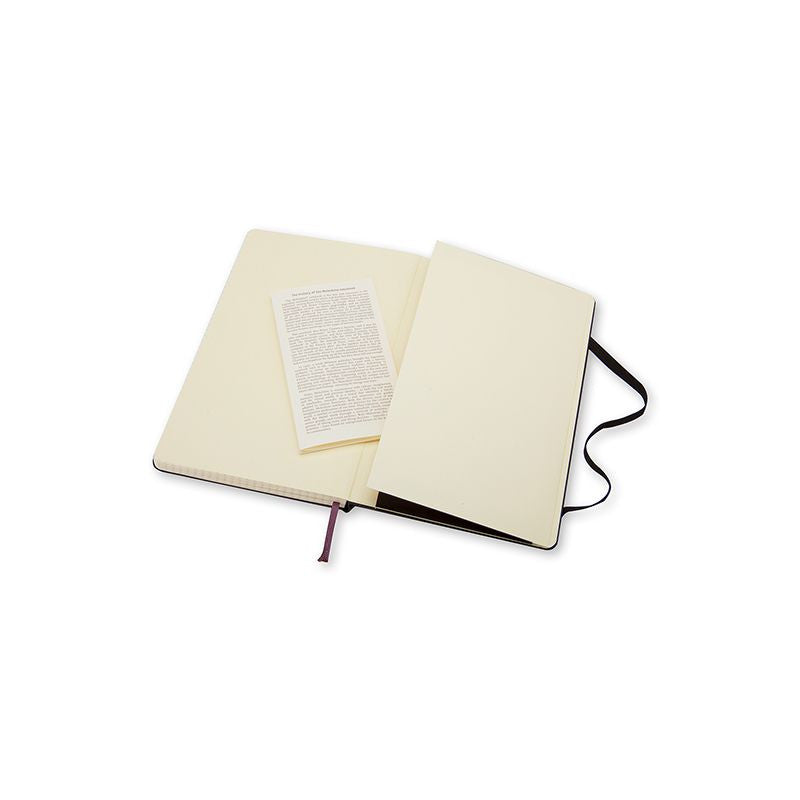 Køb ​Moleskine Classic Squared Large Notesbog Hardcover Black hos Ofidan