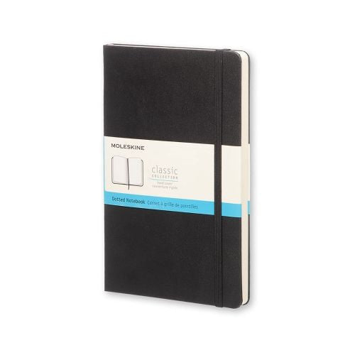 Køb ​Moleskine Classic Dotted Large Notesbog Hardcover Black hos Ofidan