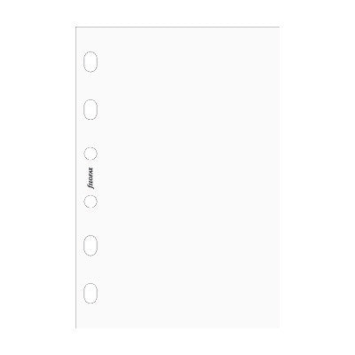 Køb ​Filofax Pocket Papir Ulinjeret hvid hos Ofidan