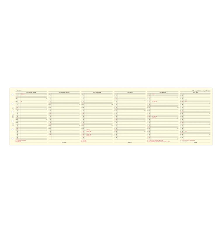 Køb ​Filofax Pocket Årsplan 2027 hos Ofidan