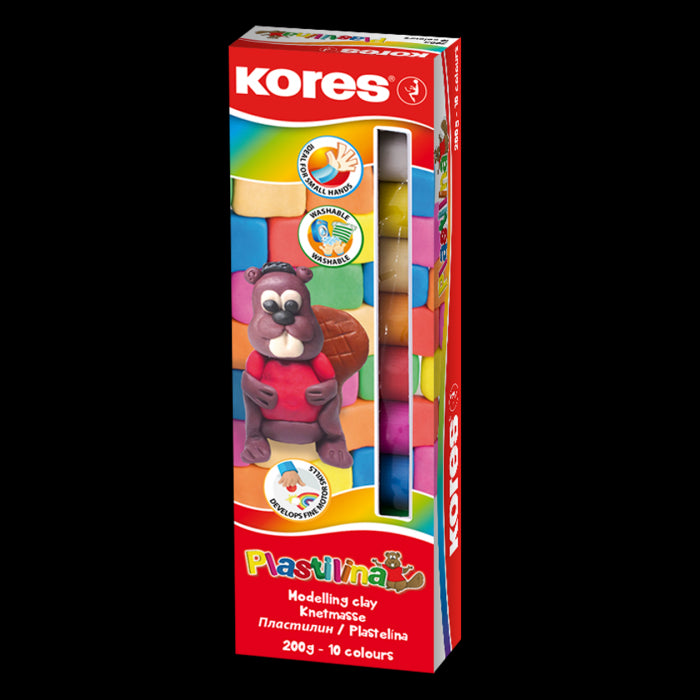 Køb ​Kores Farvet ler 10 farver hos Ofidan