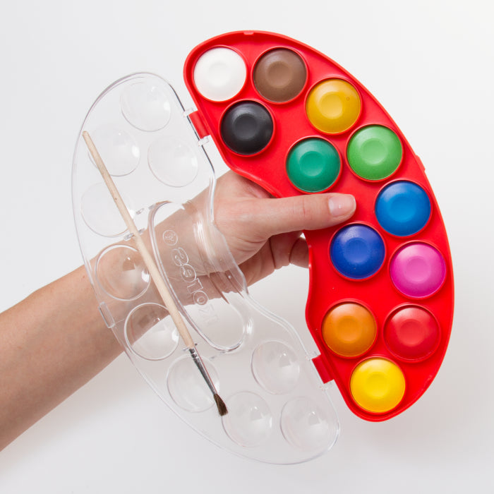 Køb ​Kores vandfarver Palette hos Ofidan