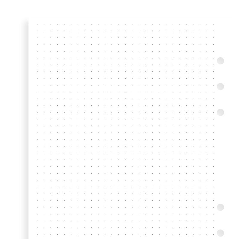 Køb ​Filofax A5 Dotted papir til kalender hos Ofidan