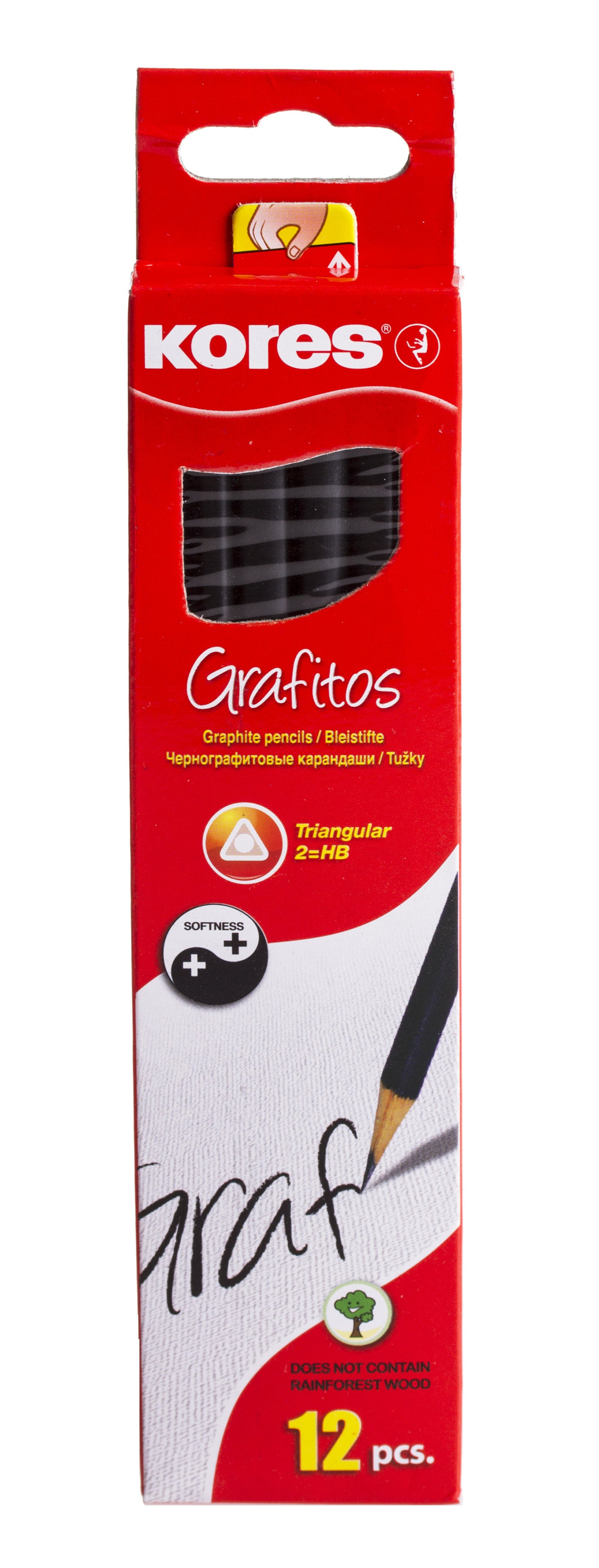 Køb ​Kores Skoleblyant 12 pak hos Ofidan