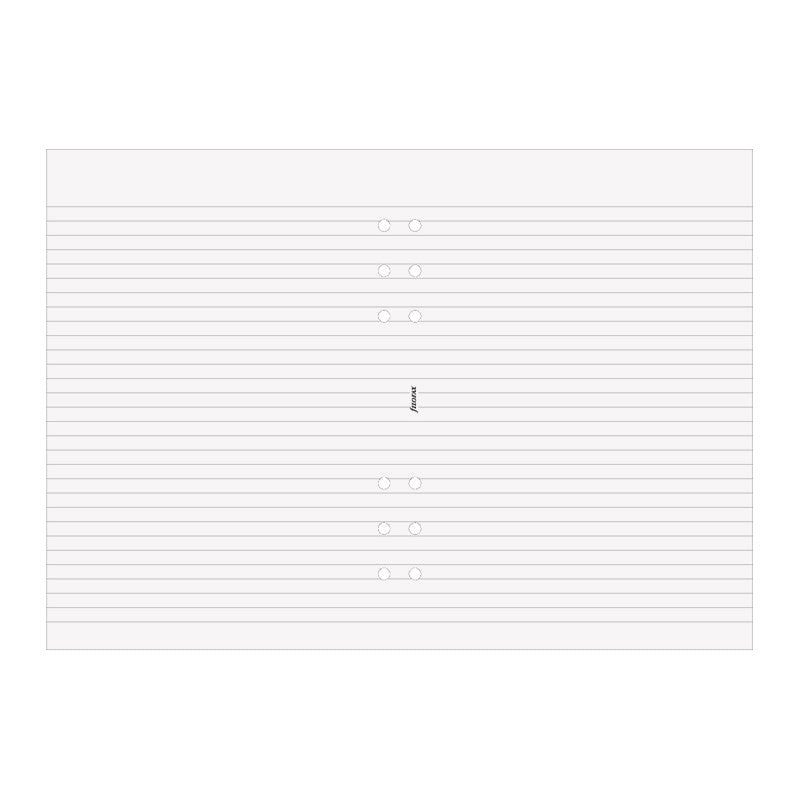 Køb ​Filofax A5 Notesblok Linjeret Hvid hos Ofidan