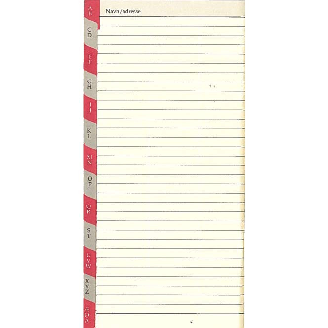 Køb ​Filofax Telefontavle Personal hos Ofidan