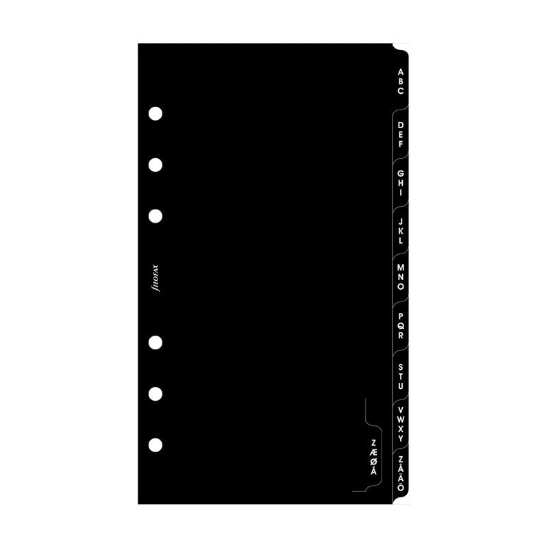 Køb ​Filofax Personal Register A-Å hos Ofidan