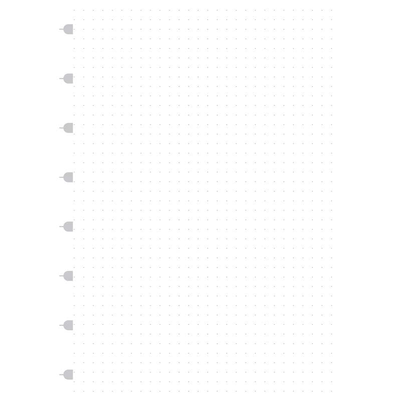 Køb ​Filofax A5 Notesbog Refill Dotted hos Ofidan