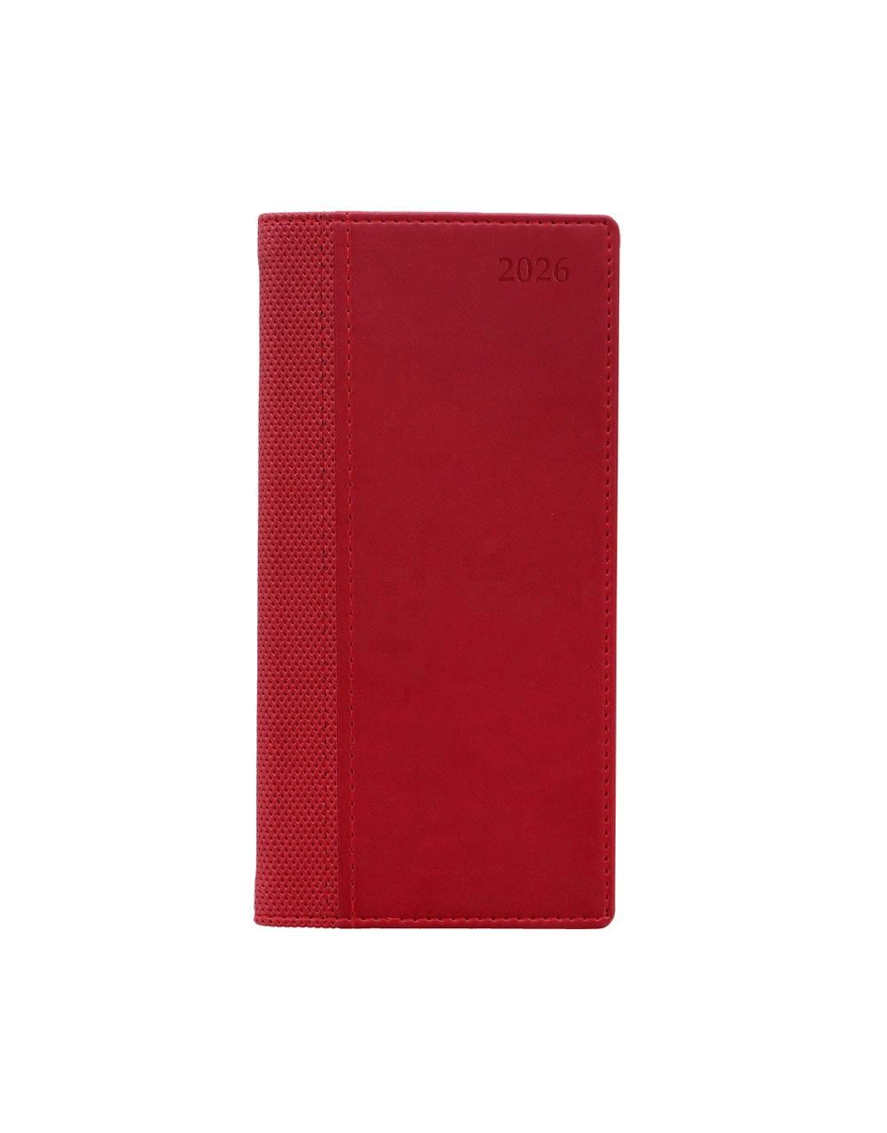 Køb ​Letts 2026 Executive Slim Kalender Ugeopslag Rød hos Ofidan