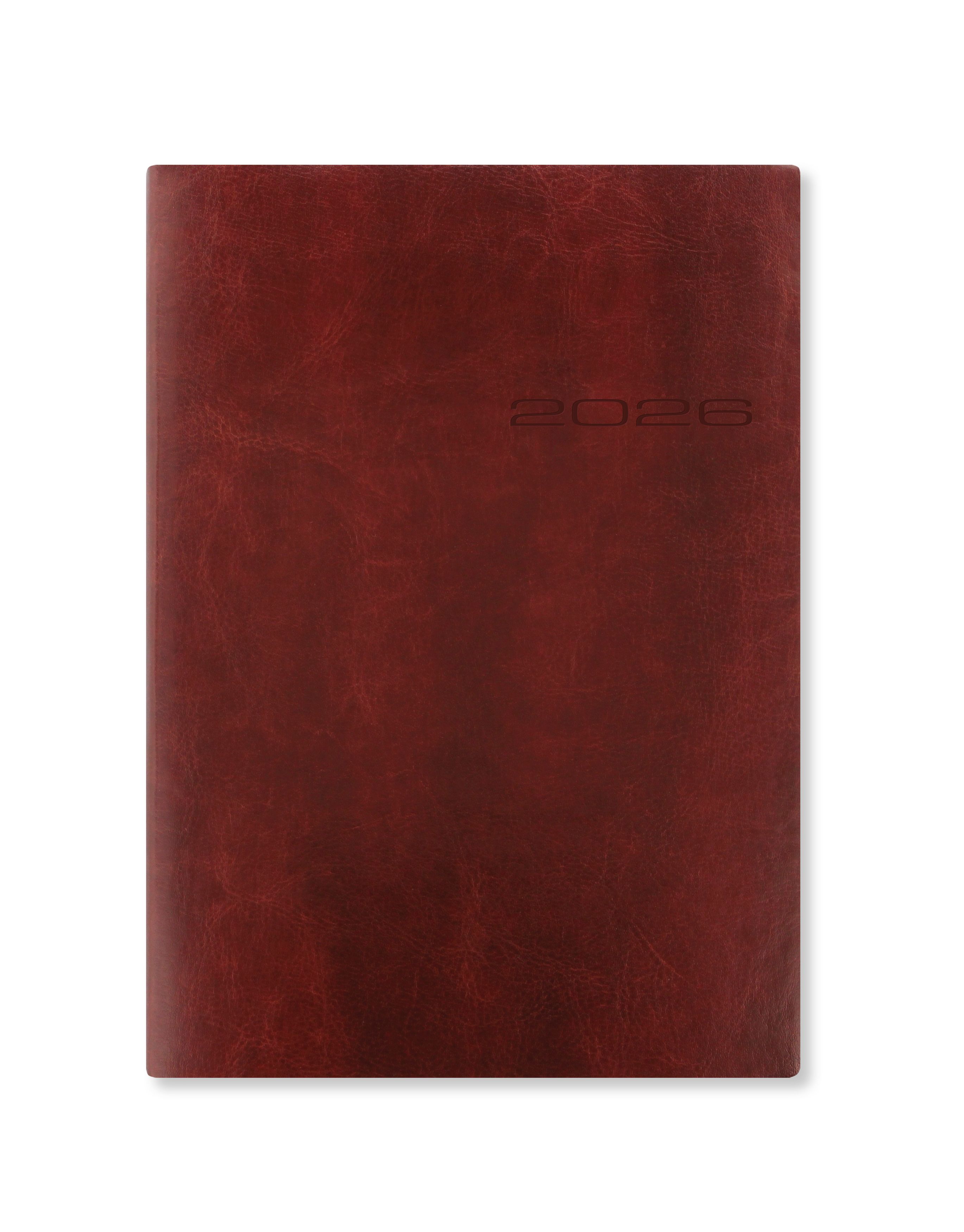 Køb ​Letts 2026 Lecassa A5 Kalender Ugeopslag Brun hos Ofidan