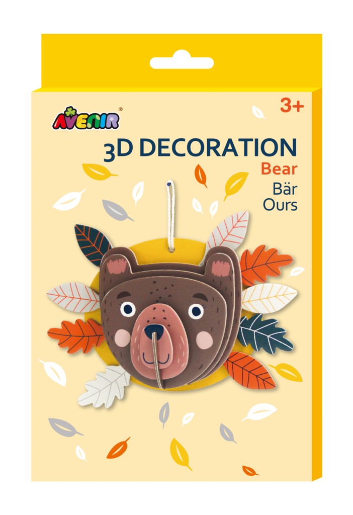 Køb ​Avenir 3D Decoration - Bear hos Ofidan