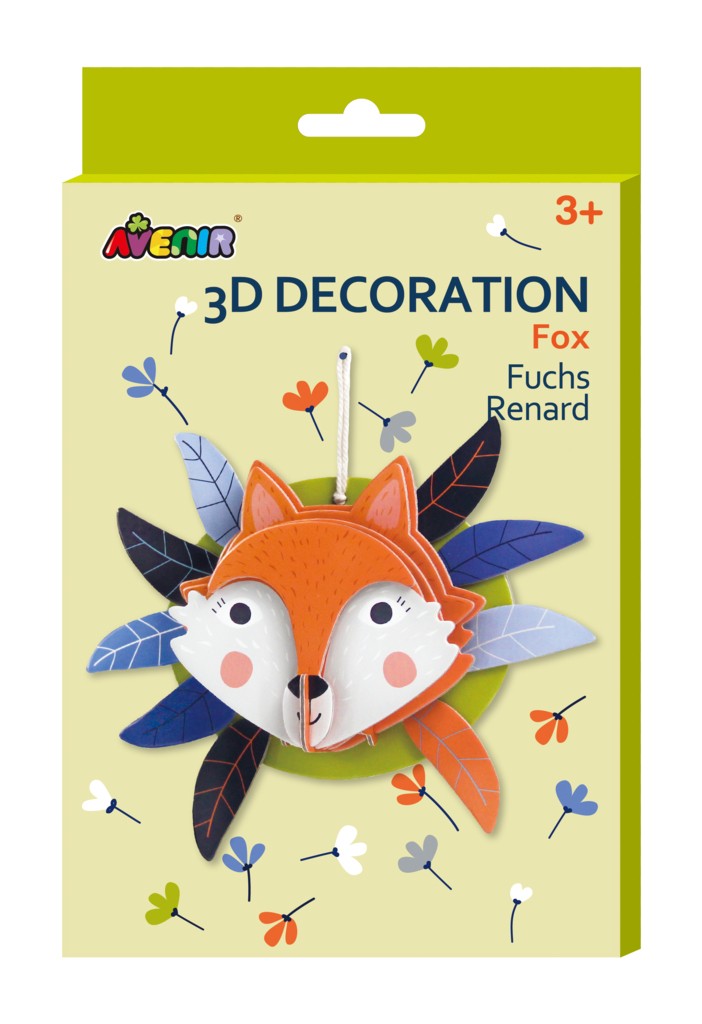 Køb ​Avenir 3D Decoration - Fox hos Ofidan