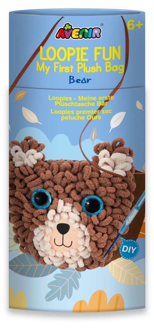 Køb ​Avenir Loopy Fun My 1st Plush bag Bear hos Ofidan