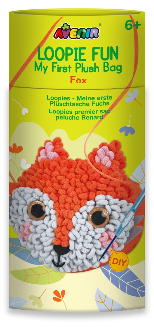 Køb ​Avenir Loopy Fun My 1st Plush bag Fox hos Ofidan