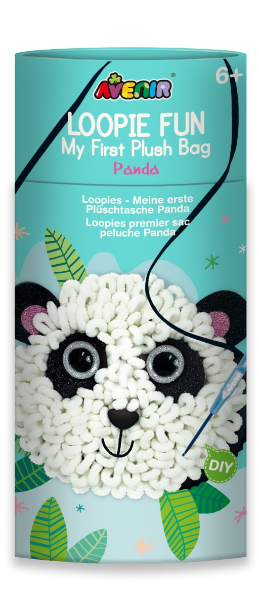 Køb ​Avenir Loopy Fun My 1st Plush bag Panda hos Ofidan