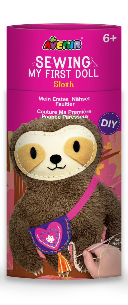 Køb ​Avenir My 1st Doll - Sloth hos Ofidan