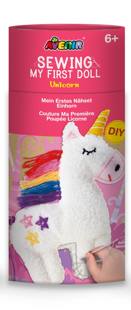 Køb ​Avenir My 1st Doll - Unicorn hos Ofidan