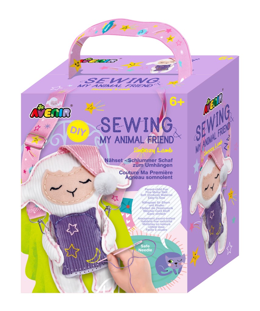 Køb ​Avenir Sewing My Animal Friend - Snoozy Lamb hos Ofidan