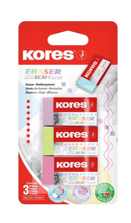 Køb ​Kores KE30 Pastel 3-pak hos Ofidan